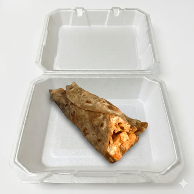 Achari Paneer Frankie.